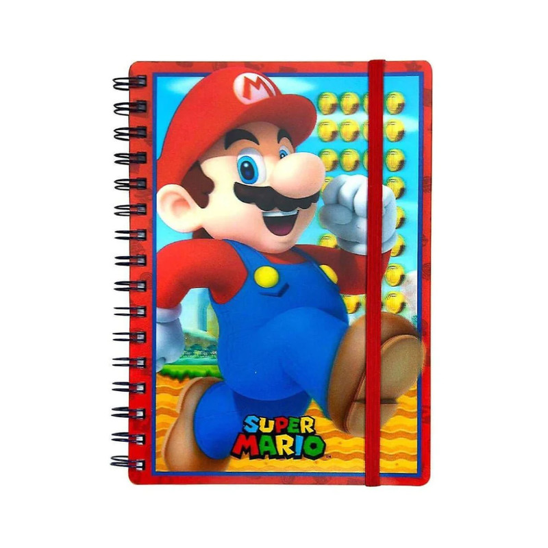 Super Mario A5 Wiro Notebook - دفتر